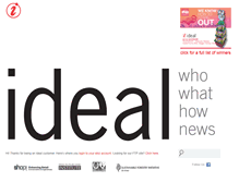 Tablet Screenshot of idealpop.com